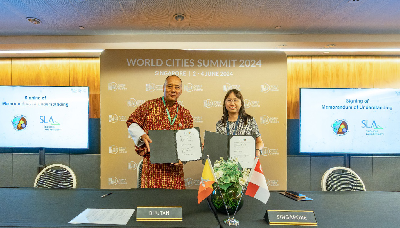 New partnerships announced at Singapore Geospatial Forum during World Cities Summit 2024.